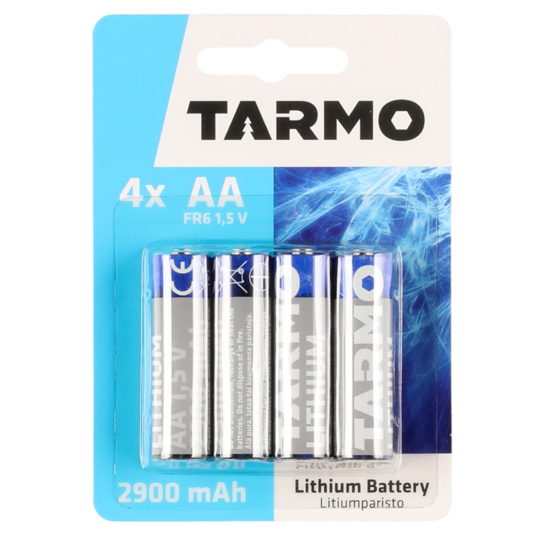Batteri Litium AA – 4 st