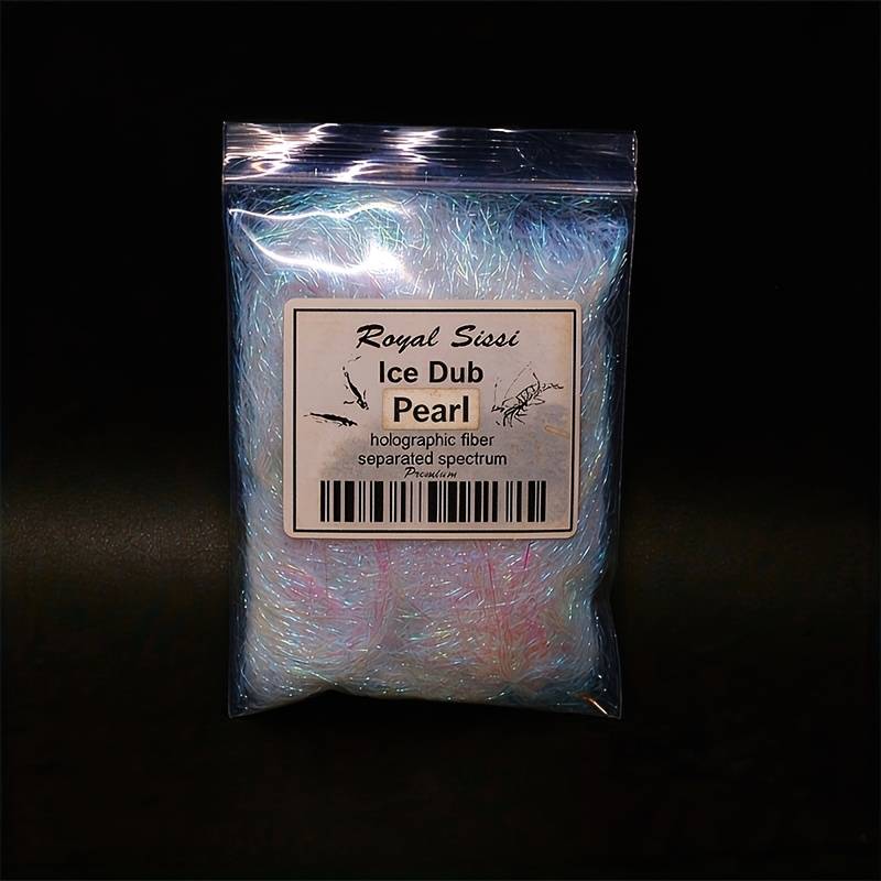 Royal 1 Bag Unique Colorful Soft Ice Dub, Simulation Nymph Bodies Fly Tying Materials, Fishing Accessories