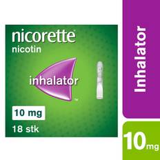 Nicorette 10 mg. inhalator refill - 18 stk.