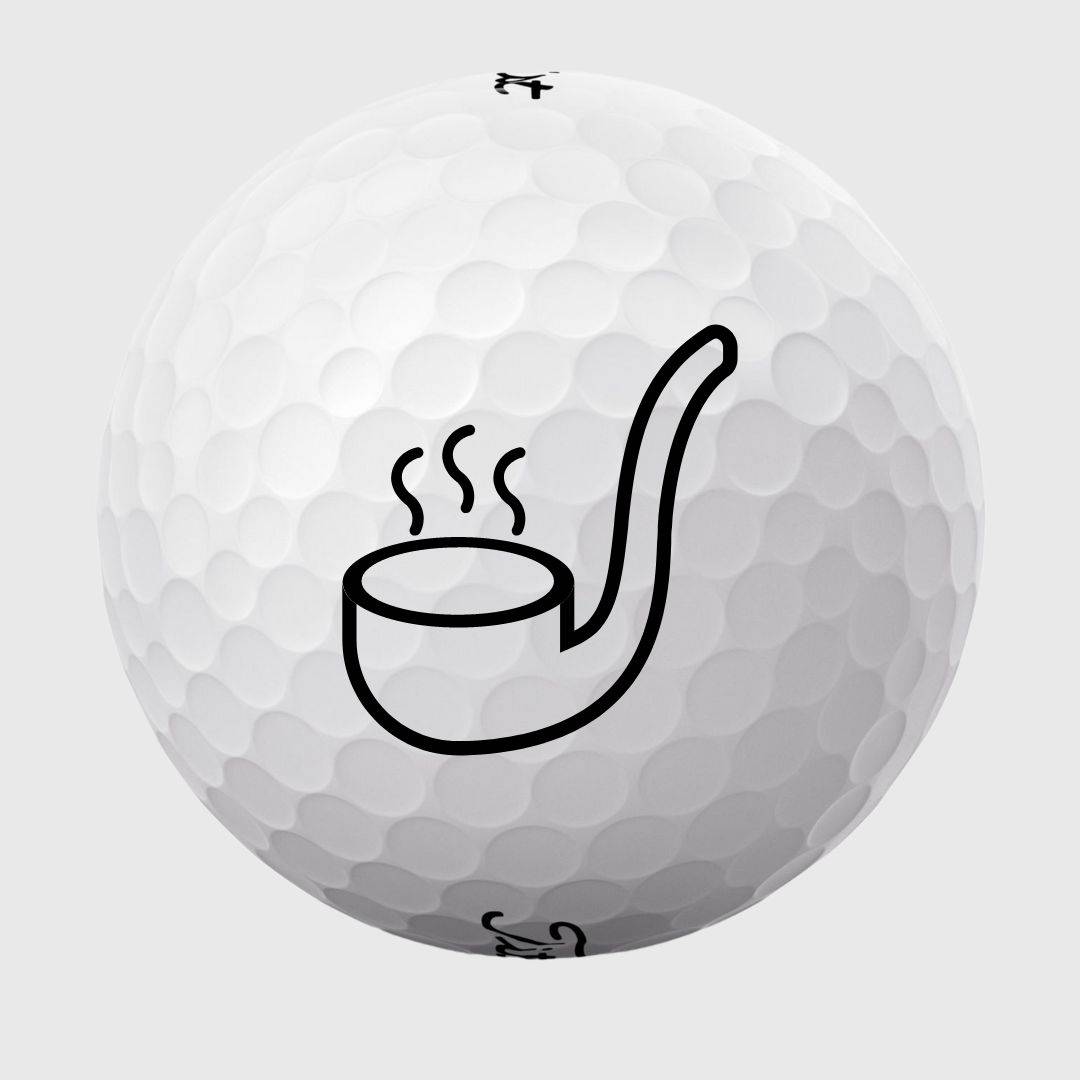 Golfbolde med pibe