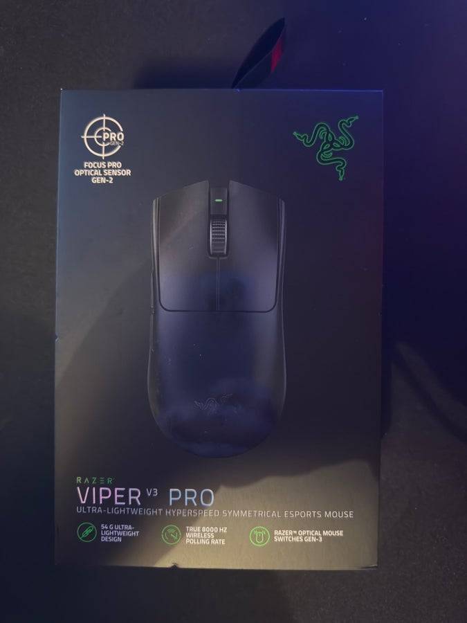 Razer Viper V3 Pro Trådlös Gamingmus