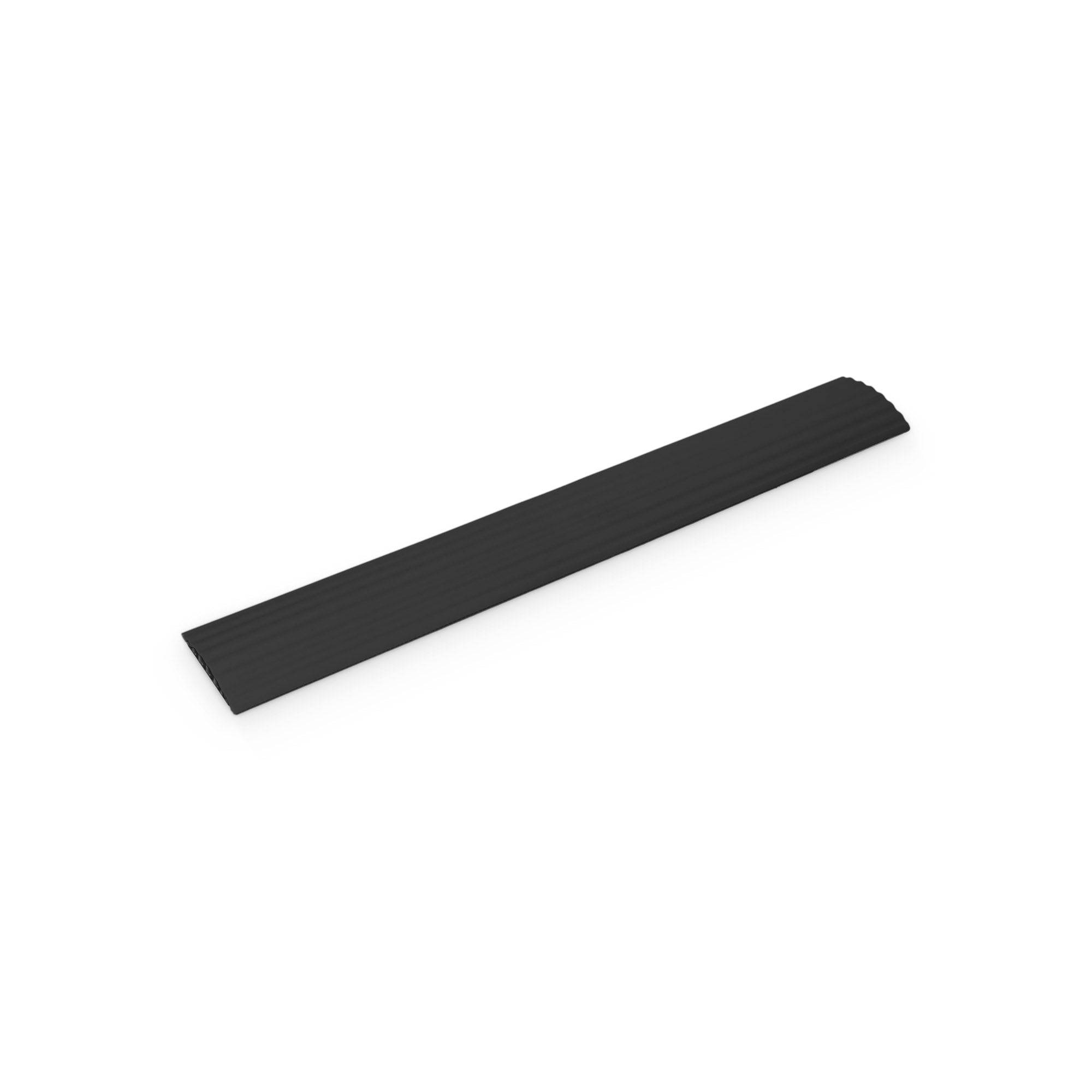 Defender OFFICE RETAIL - Kabelkanal med 4 kanaler | individuellt förpackad | svart | kontor | höjd 2 cm
