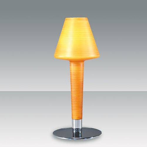 Phil gul stribet bordlampe fabas luce