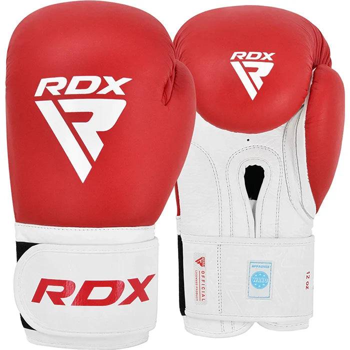 RDX T1 WAKO Boxing Gloves - Red / 14oz