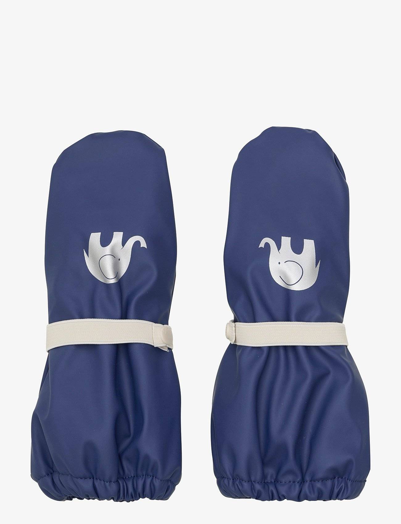 CELAVI Padded Pu-Mittens | Blue | 0-2Y