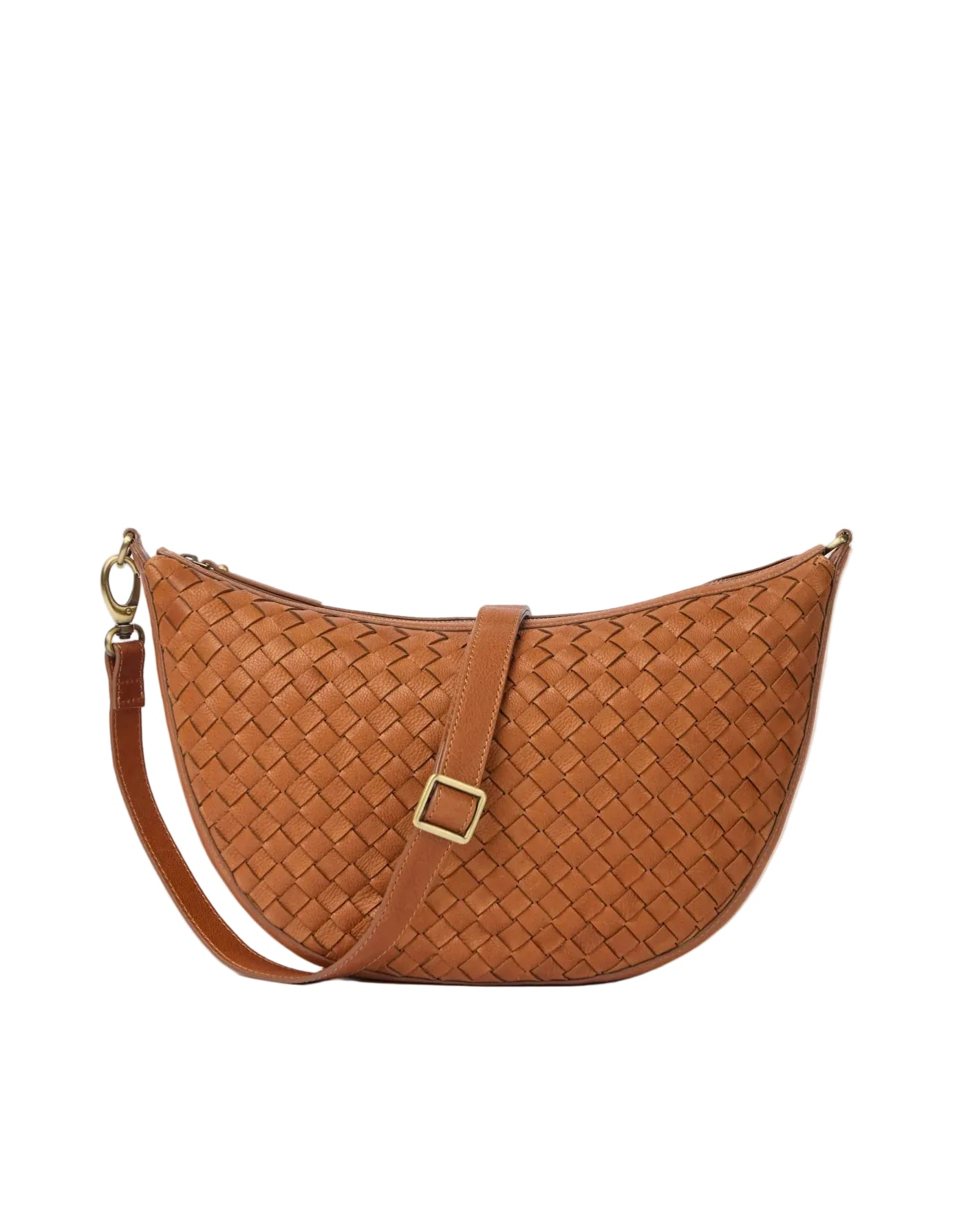 Leo Maxi - Woven Leather - Wild Oak