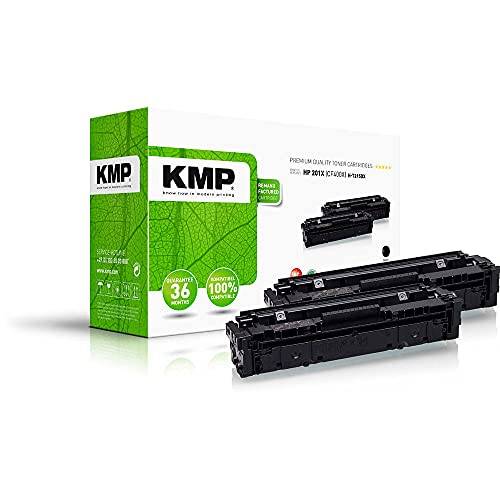KMP H-T215DX Toner Pack of 2 ersätter HP 201X (CF400X) kompatibel svart 2-pack
