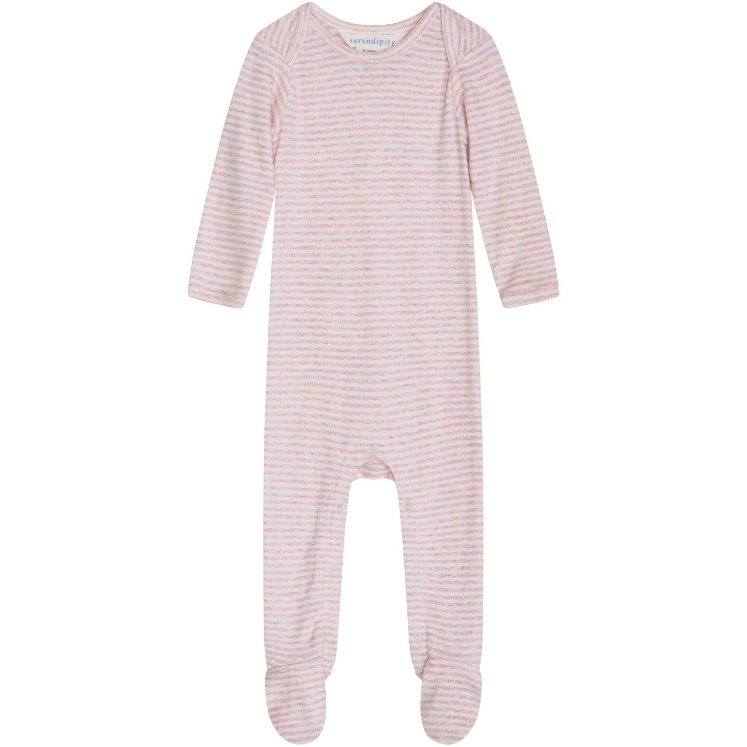Serendipity Orchid/Offwhite Baby Dragt Stripe Str. 74