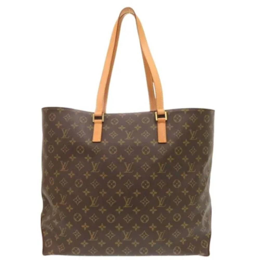 Louis Vuitton Vintage Pre-owned Stof louis-vuitton-tasker - Vintage - Dame - Brun - ONE SIZE - Tyl
