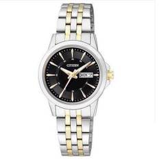 Eco-Drive mat rustfri stål Eco-Drive Dame ur fra Citizen, EQ0608-55E