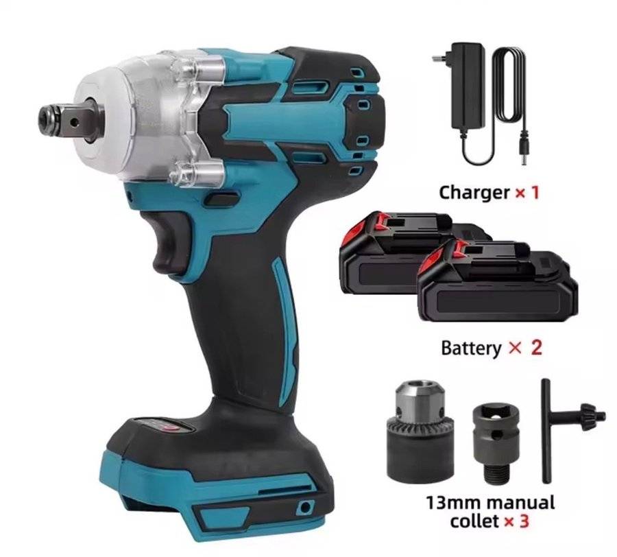 NY mutterdragare / slagskruvdragare för Makita 18v batteri