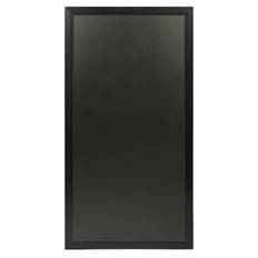 Securit Multi Board kridttavle 115x60cm med sort ramme