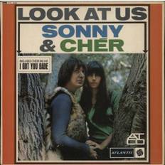 Sonny & Cher Look At Us - EX 1966 UK vinyl LP ATL5036