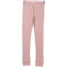 808 børne uld leggings str. 122/128 - rosa (På lager i et varehus)