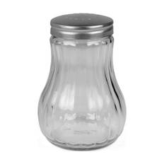 Sockerströare Exxent Rostfri/Glas 25cl