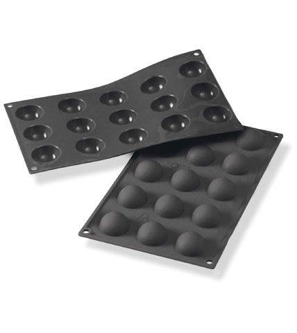 Bakform i silikon SF500, Halvsfär ø45mm - Martellato