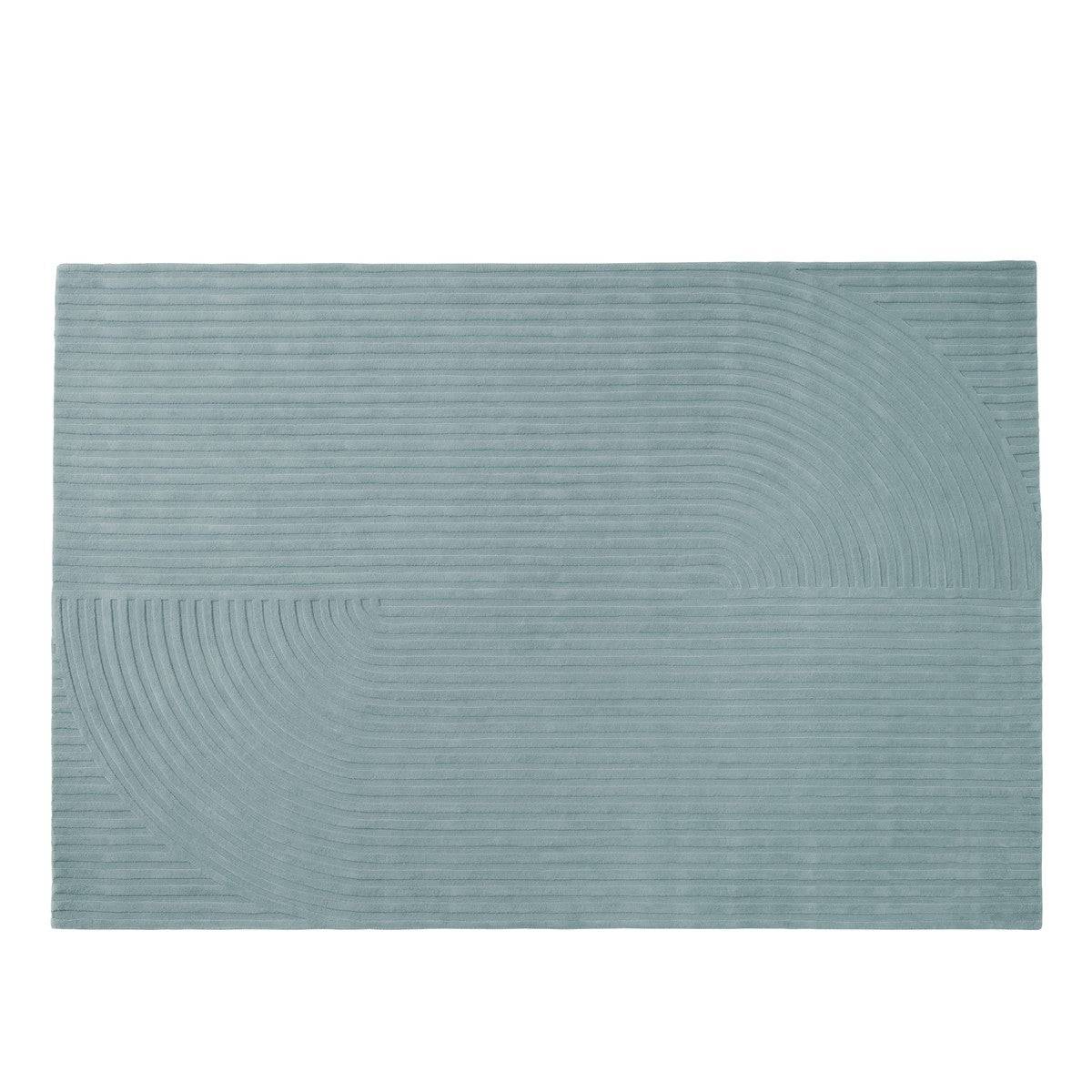 Muuto - Relevo Quattro gulvtæppe, 200 x 300 cm Sage Green - Jacobsen Plus