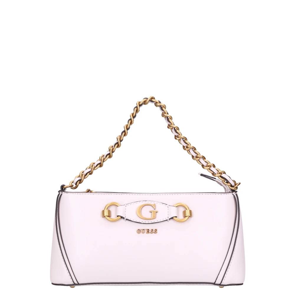 Guess Faux Leather Skuldertaske - Tasker - Dame - Beige - ONE SIZE - Uld