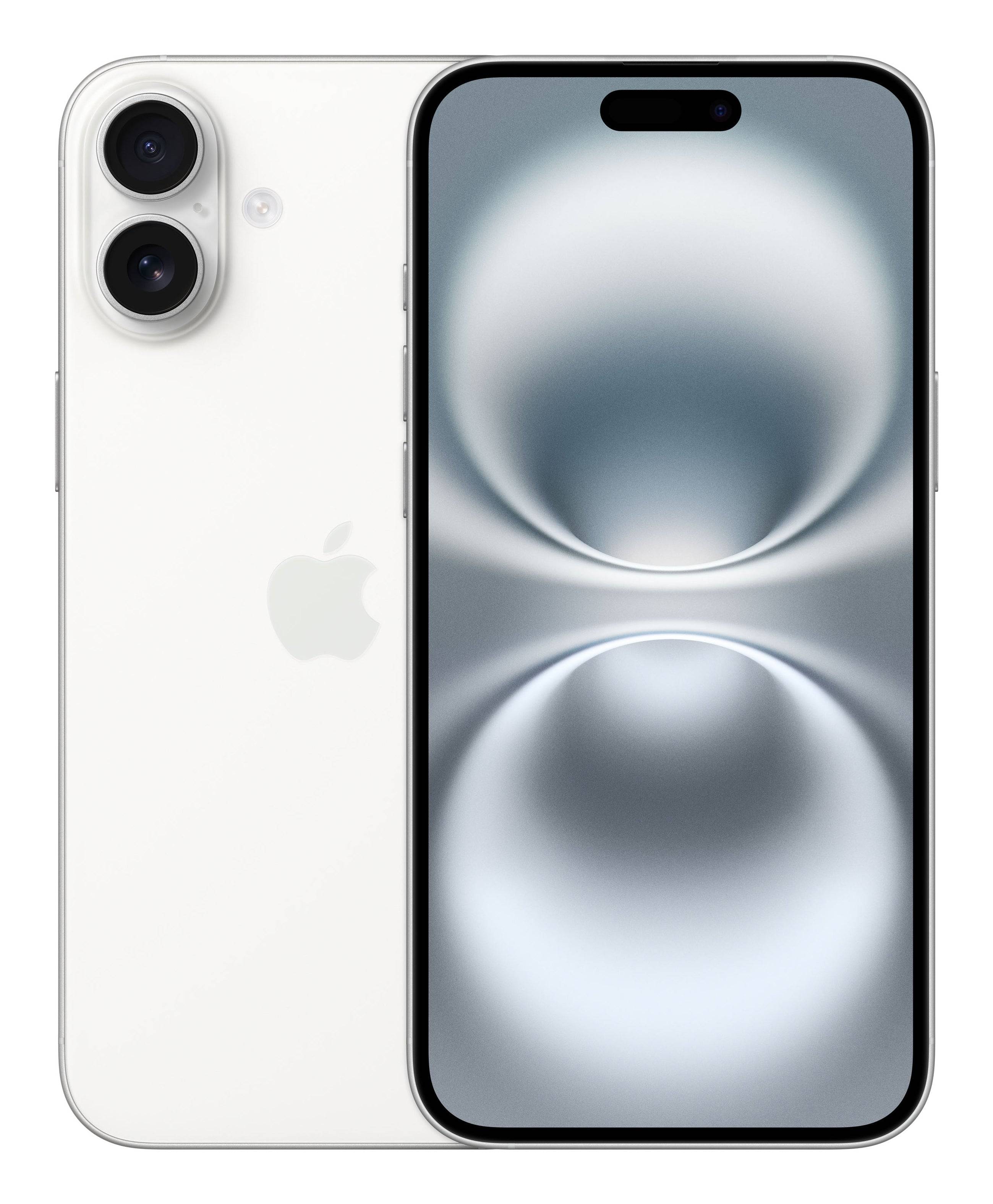 Apple iPhone 16 Plus 17 cm (6.7") Dubbla SIM-kort iOS 18 5G USB Type-C 128 GB Vit