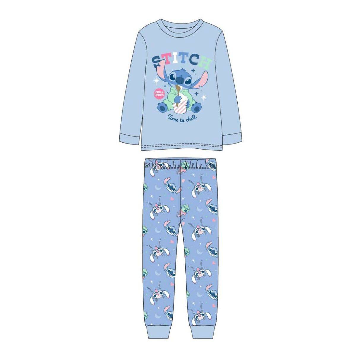 Nattøj Børns Stitch Blå 8 Ã¥r