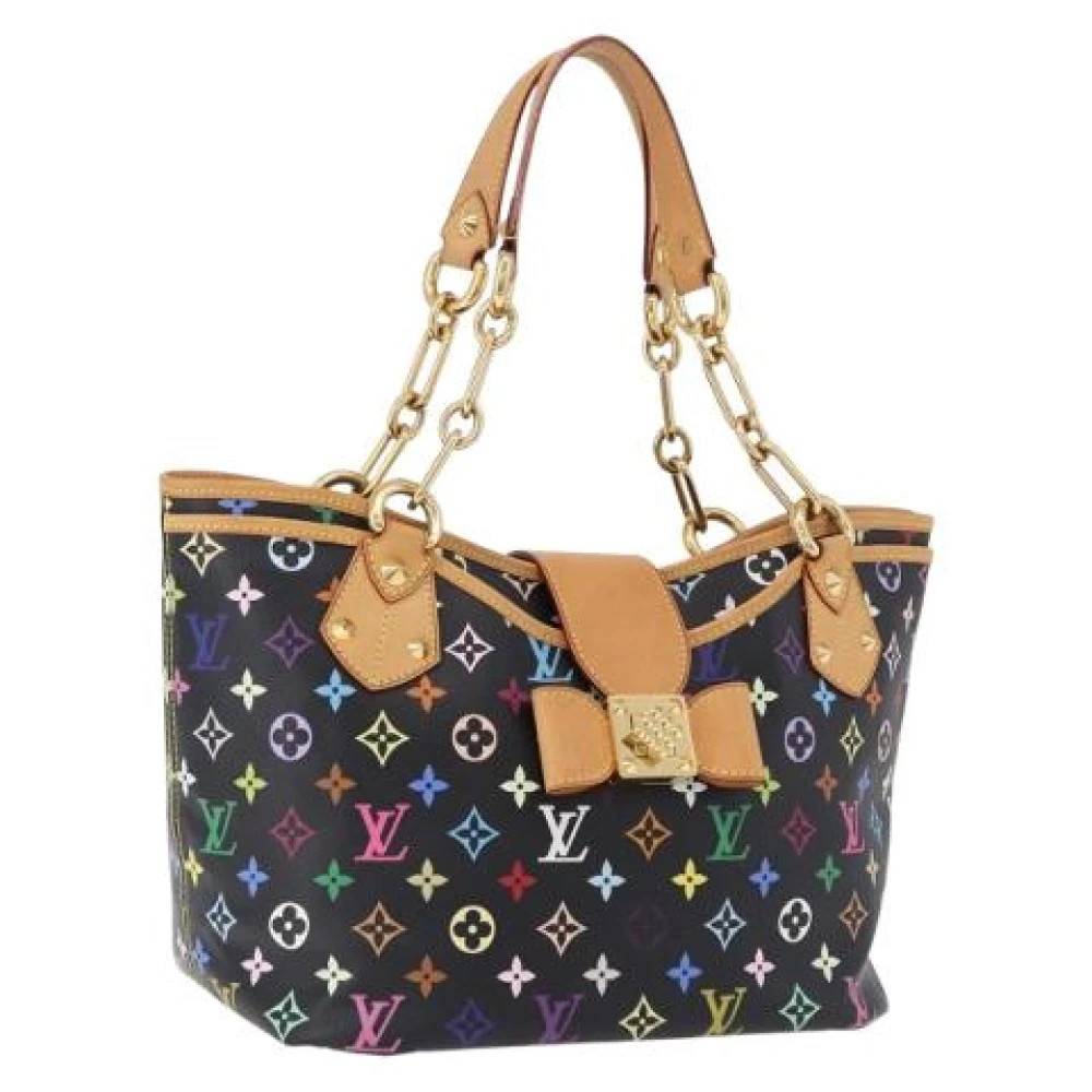 Louis Vuitton Vintage Pre-owned Monogram Multicolor Tote Bag - Vintage - Dame - Flerfarvet - ONE SIZE - Uld