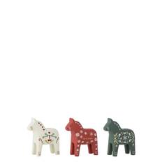 BLOOMINGVILLE Siffer Candle Holder |Red |H10 cm