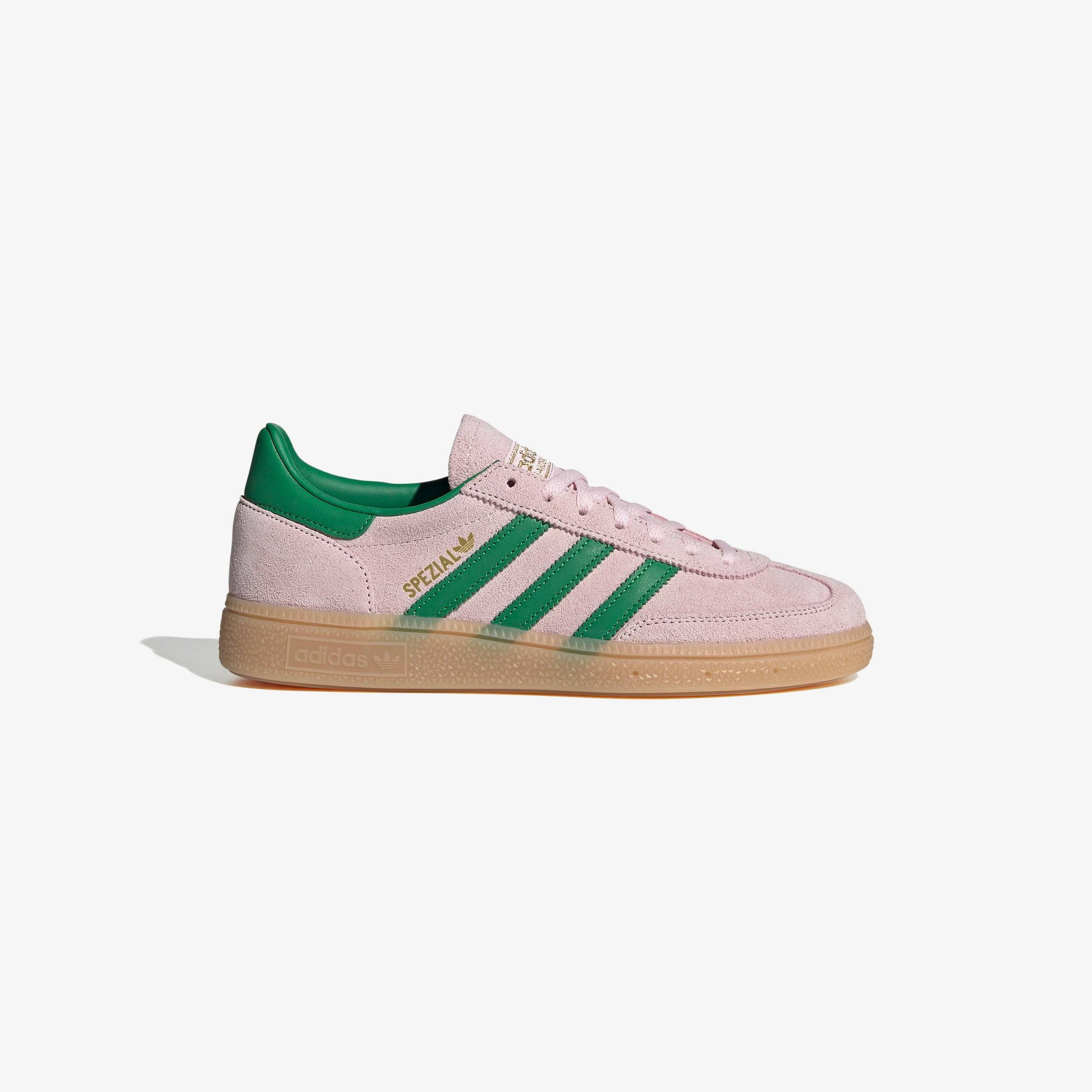 adidas Wmns Handball Spezial - clear pink/green/gold met. - female - 8.5