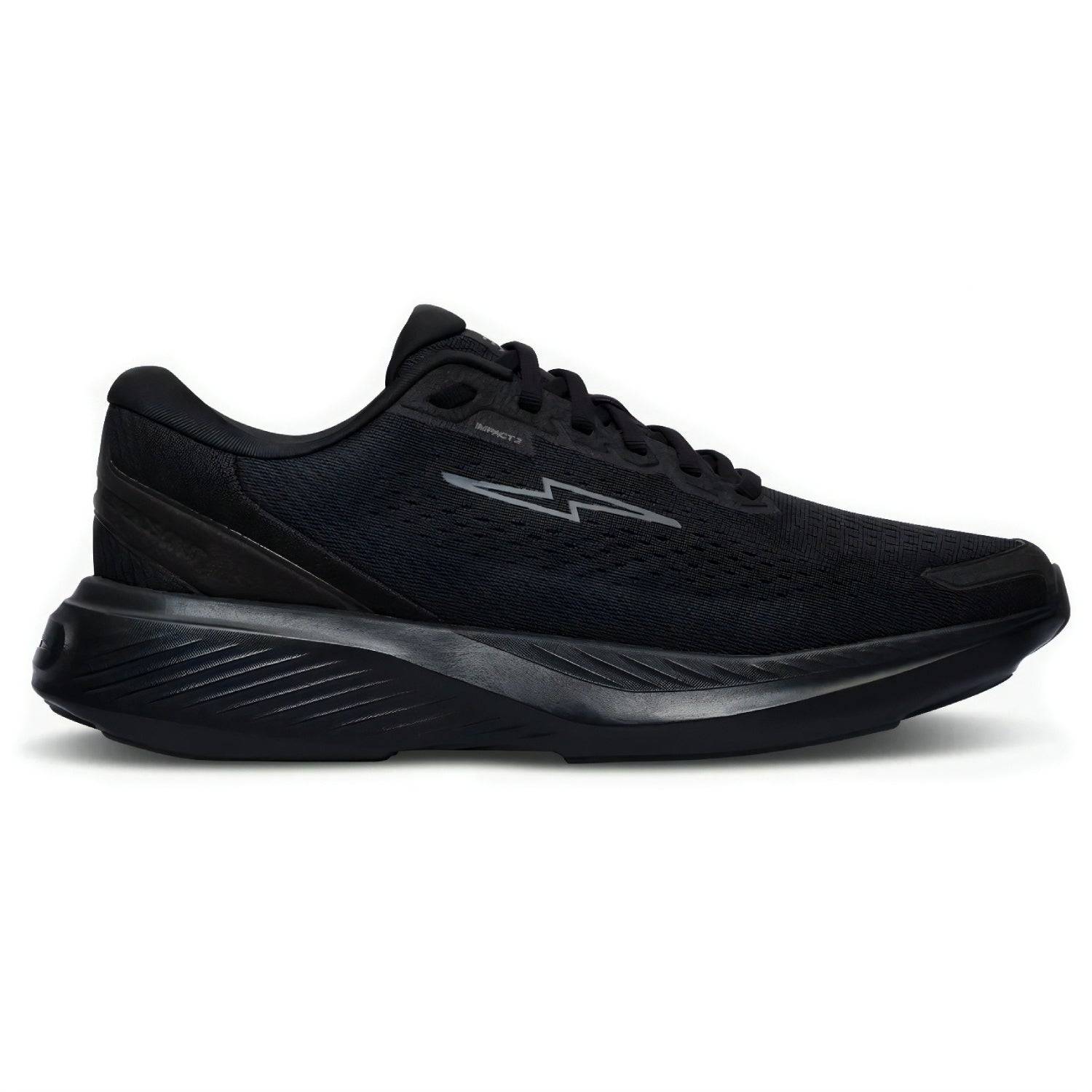 Hylo Athletics Impact 2 Running Shoes, Black/Charcoal - 12 UK