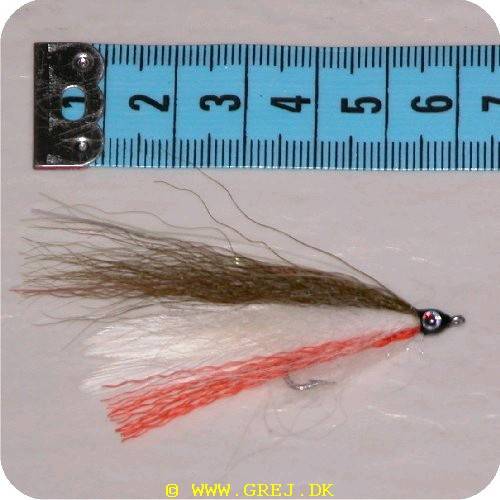 Frits Saltwater streamer Str. 6 Olive/white Mink
