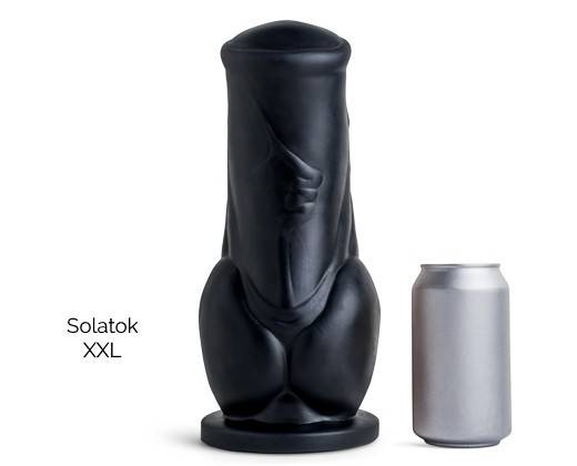 Mr. Hankey’s Toys Solatok XXL, premium silicone dildo with Vac-U-Lock 29.5 x 7.6–11.7 cm.