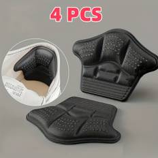 TEMU 4pcs/ Of Anti-drop Shoe Heel Stickers, Half Size Foot Pads, Women's Shoe Heel Protection Stickers