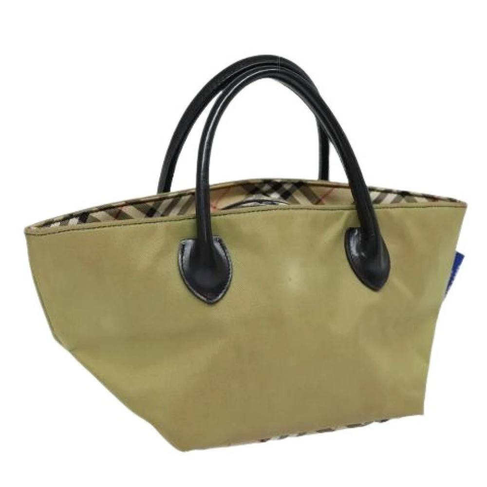Burberry Vintage Pre-owned nylon hndtasker - Vintage - Dame - Beige - ONE SIZE - Nylon
