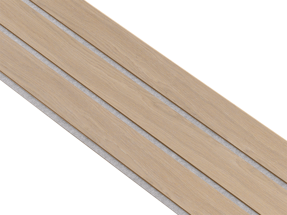 I-Wood Basic 3-lamel paneler i natur ubehandlet - mål 16 x 300 x 2400 mm.