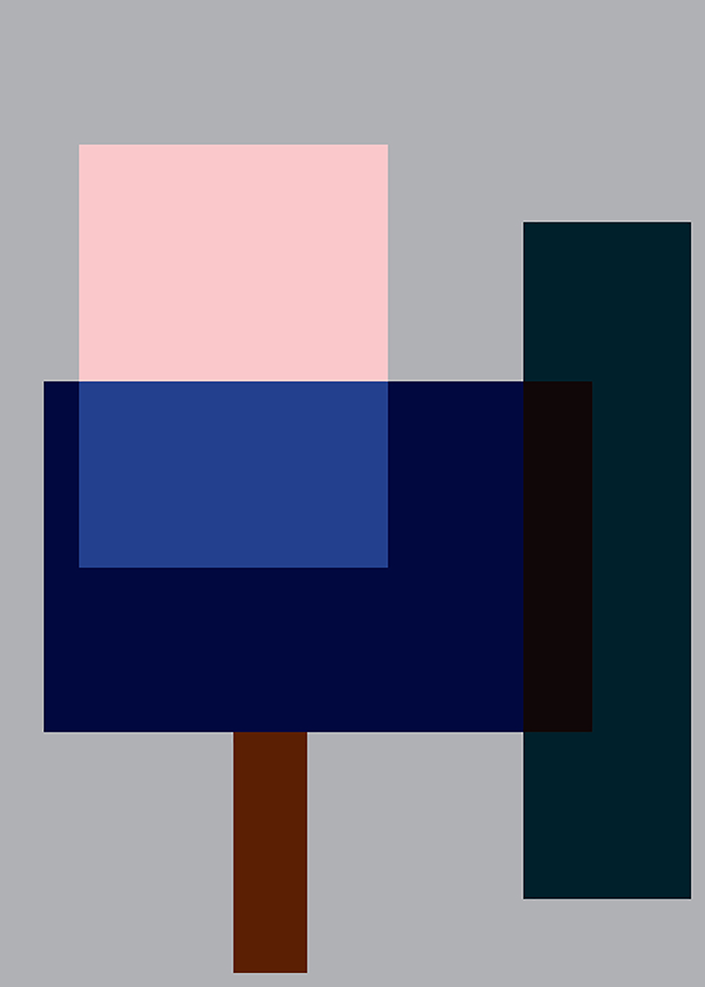 WRONG GEOMETRY 02 - 70x100 cm (70x100 cm)
