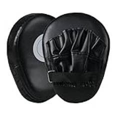LONGHAO 2 st böjda focus Pads kickboxing boxing pads boxing pads claw foot kick pads taekwondo kick pad box pads slagstoppning kickboxning, lämplig för boxning, taekwondo, kampsport, karate (svart)