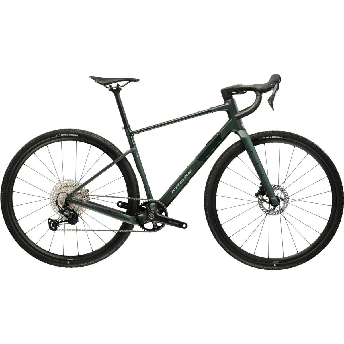 Gravel bike Kross Esker Adv 1.0 Green - Grön (XL)
