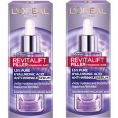L'Oréal Paris Exclusive Revitalift Filler with 1.5% Hyaluronic Acid Anti-Wrinkle Dropper Serum Duo 2 x 30ml