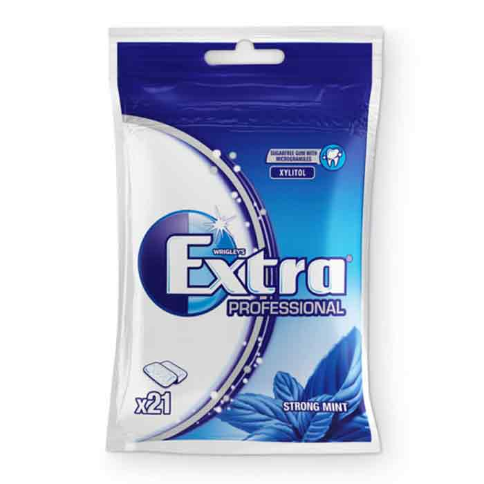 Tuggummi Extra Pro Strong Mint 21st