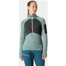 Helly Hansen Dam Lifa&#xAE; Merinoull Mellanlager Half Zip Gr&#xF6;n XL - Cactus Gr&#xF6;n