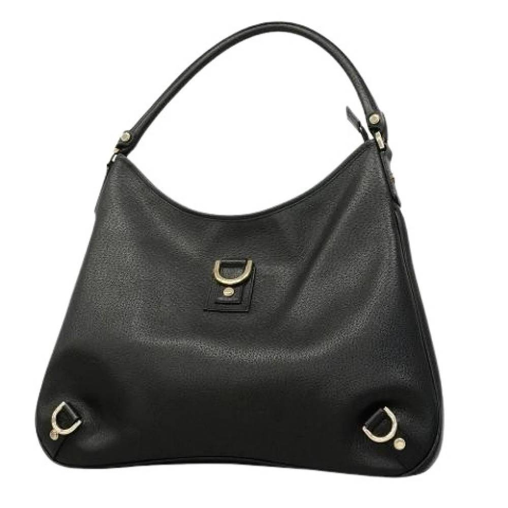 Gucci Vintage Pre-owned Vintage Skuldertaske - Vintage - Dame - Sort - ONE SIZE - Uld