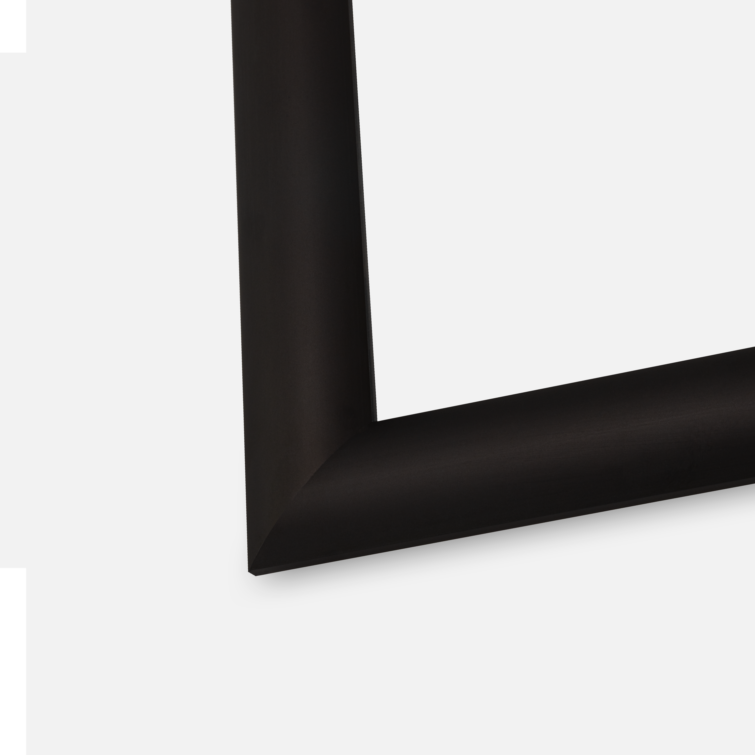 Snäppram Aluminium Svart 70x100 cm
