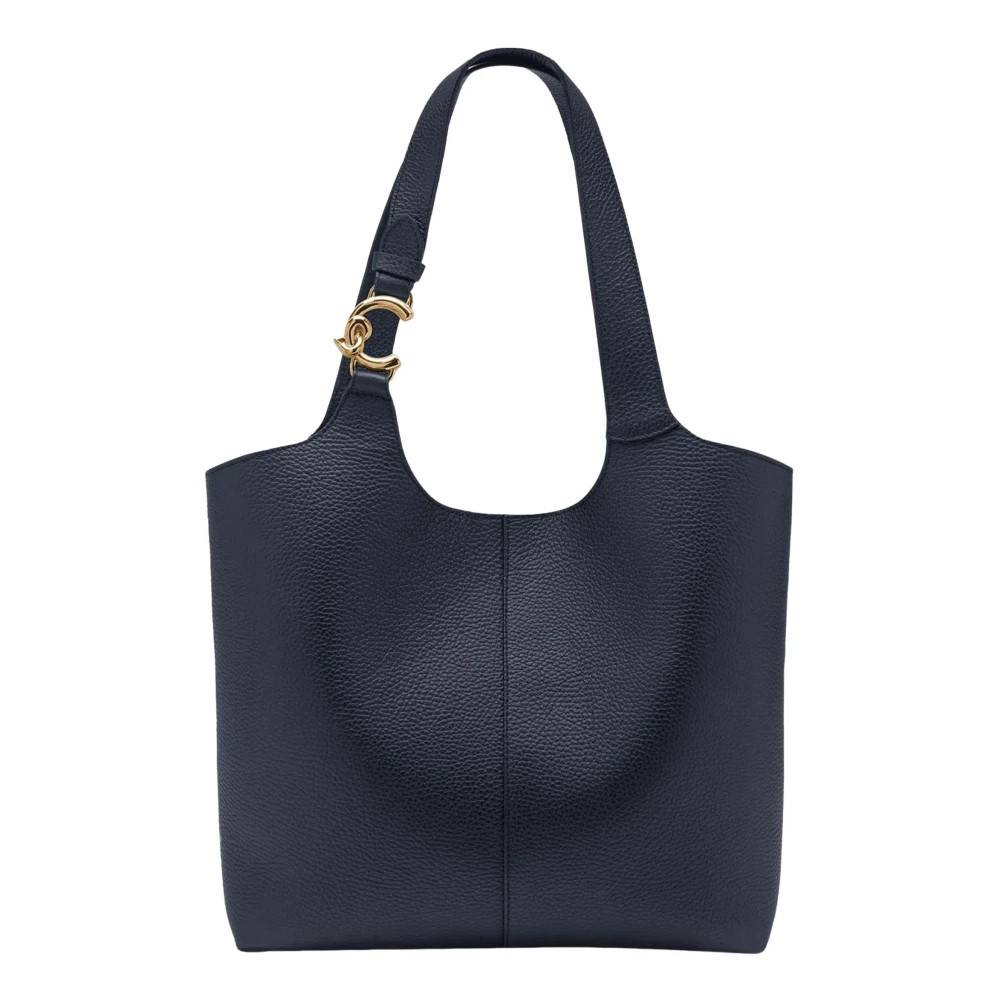 Coccinelle Skuldertaske - Tasker - Dame - Blå - ONE SIZE - Uld