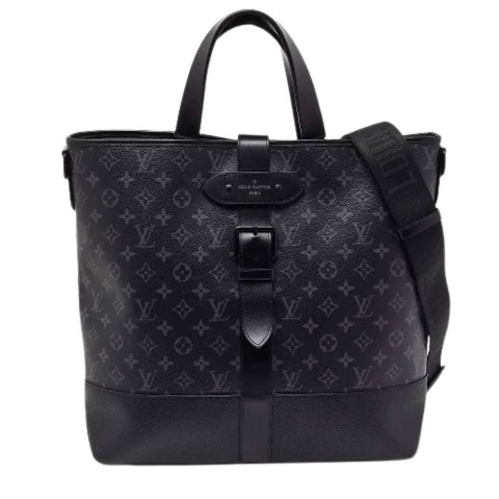 Louis Vuitton Vintage - Pre-owned Belagd Canvas Tote Vintage - Herr - ONE Size -