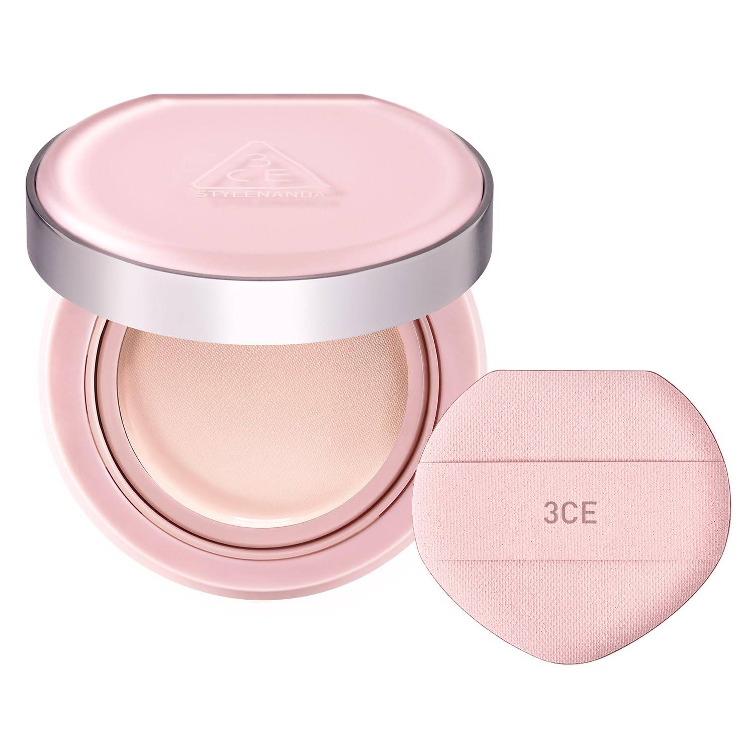 3CE Fitting Mesh Cushion P01 Cream Foundation Korean Cosmetics