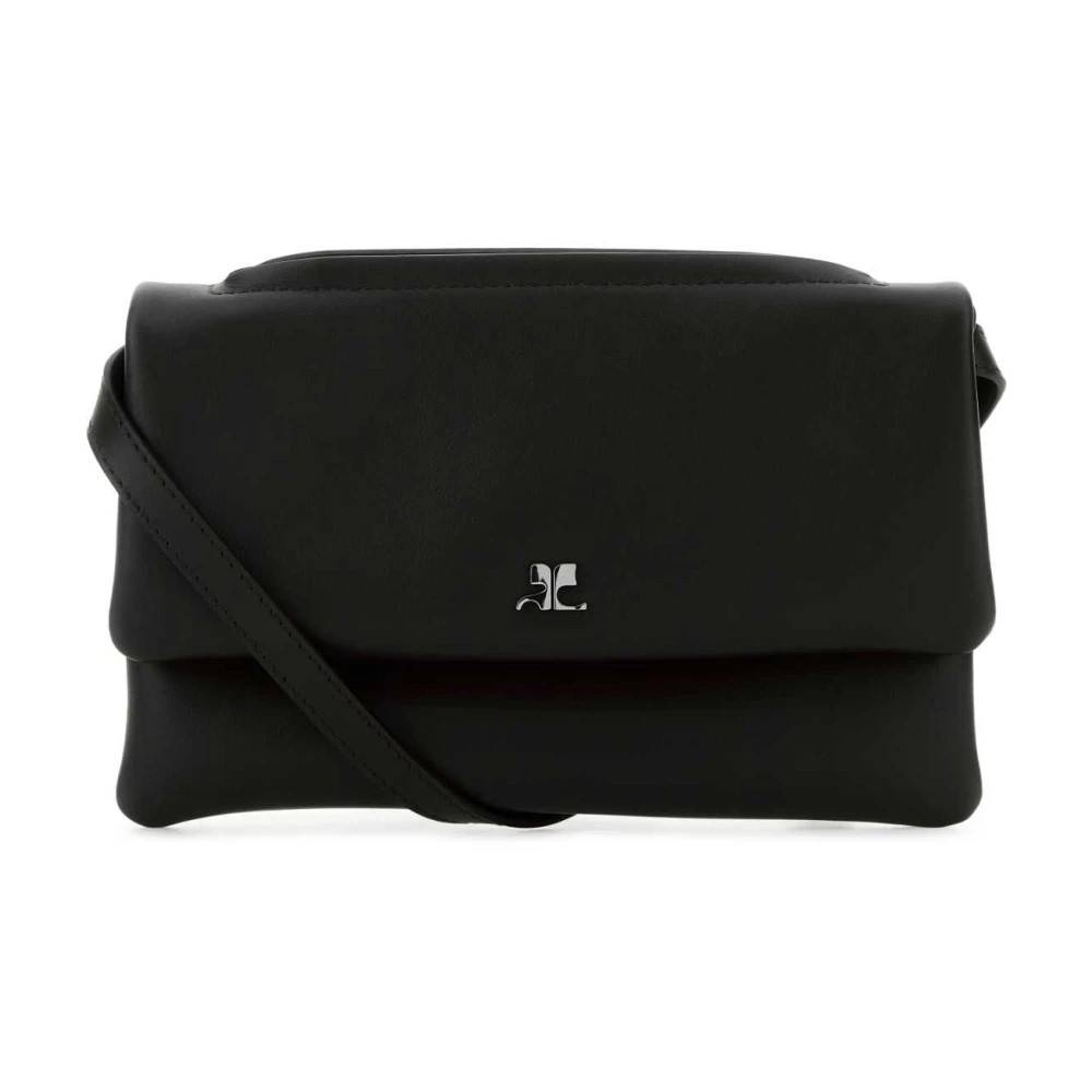 Courrèges - Cuff Leather Miniclutch Väskor - Dam - ONE Size - Läder