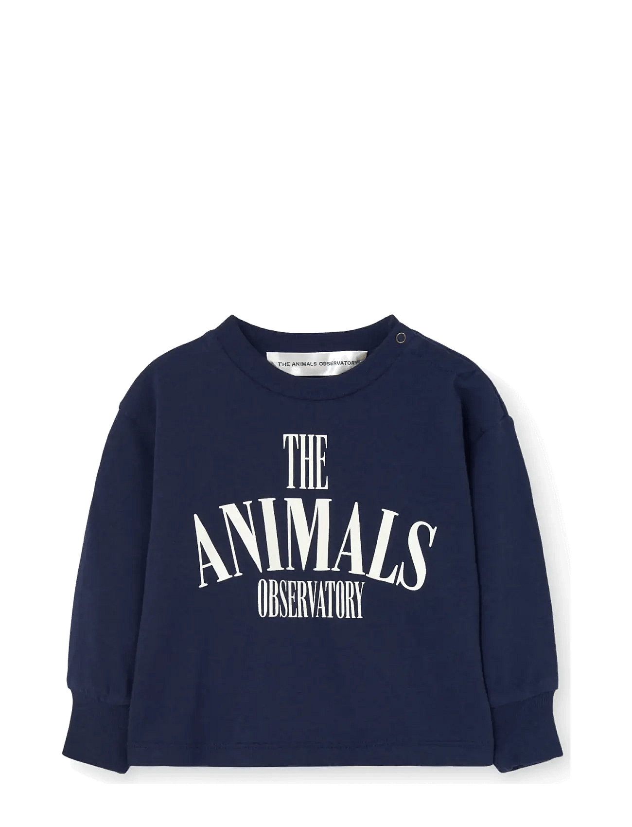 THE ANIMALS OBSERVATORY Heck Baby Long Sleeve T-Shirt - Navy - 86/92
