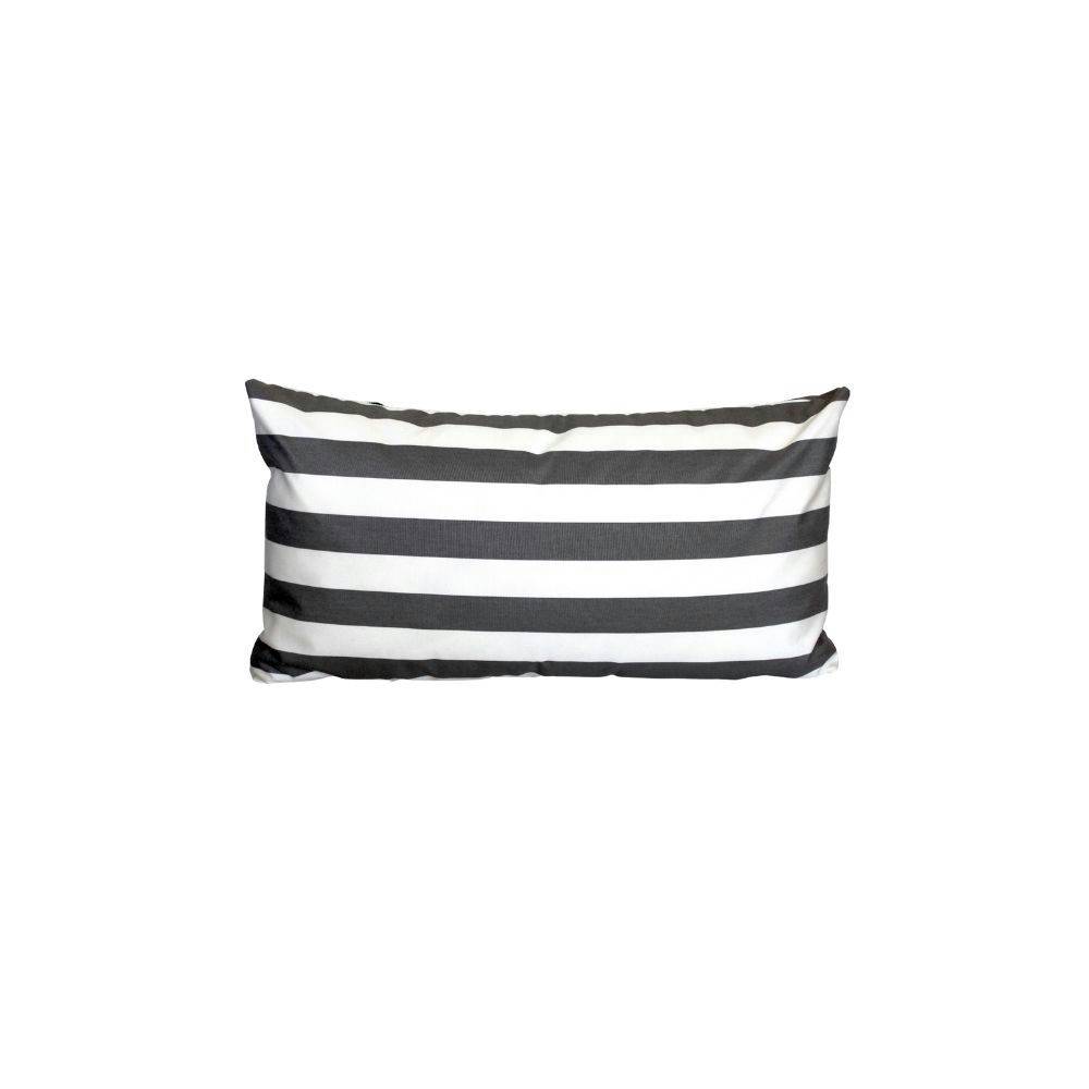 TRIMM Copenhagen Large Sunbrella Cushion Grey Stripe