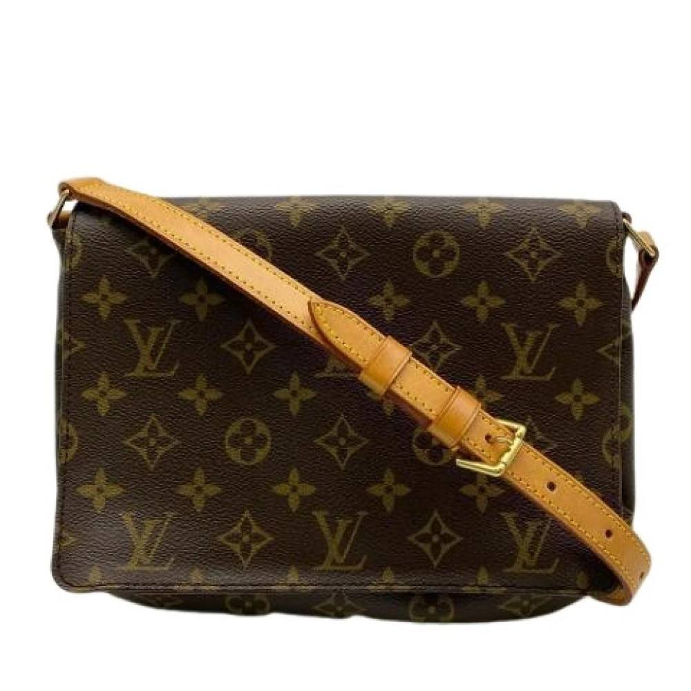 Louis Vuitton Vintage Pre-owned Vintage Monogram Skuldertaske - Vintage - Dame - Brun - ONE SIZE - Uld