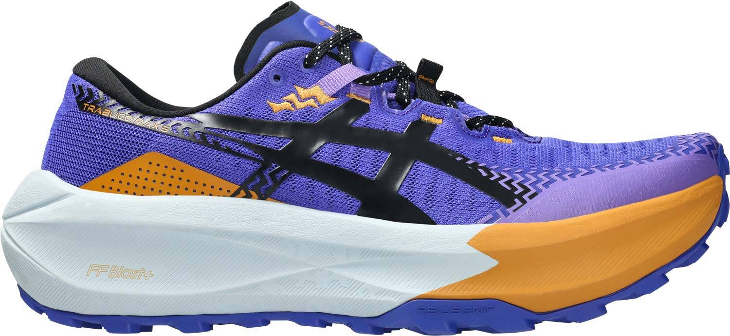 Asics Trabuco Max 5 M Herr Cobalt Burst/Black US 12 | Trailskor (US 12)