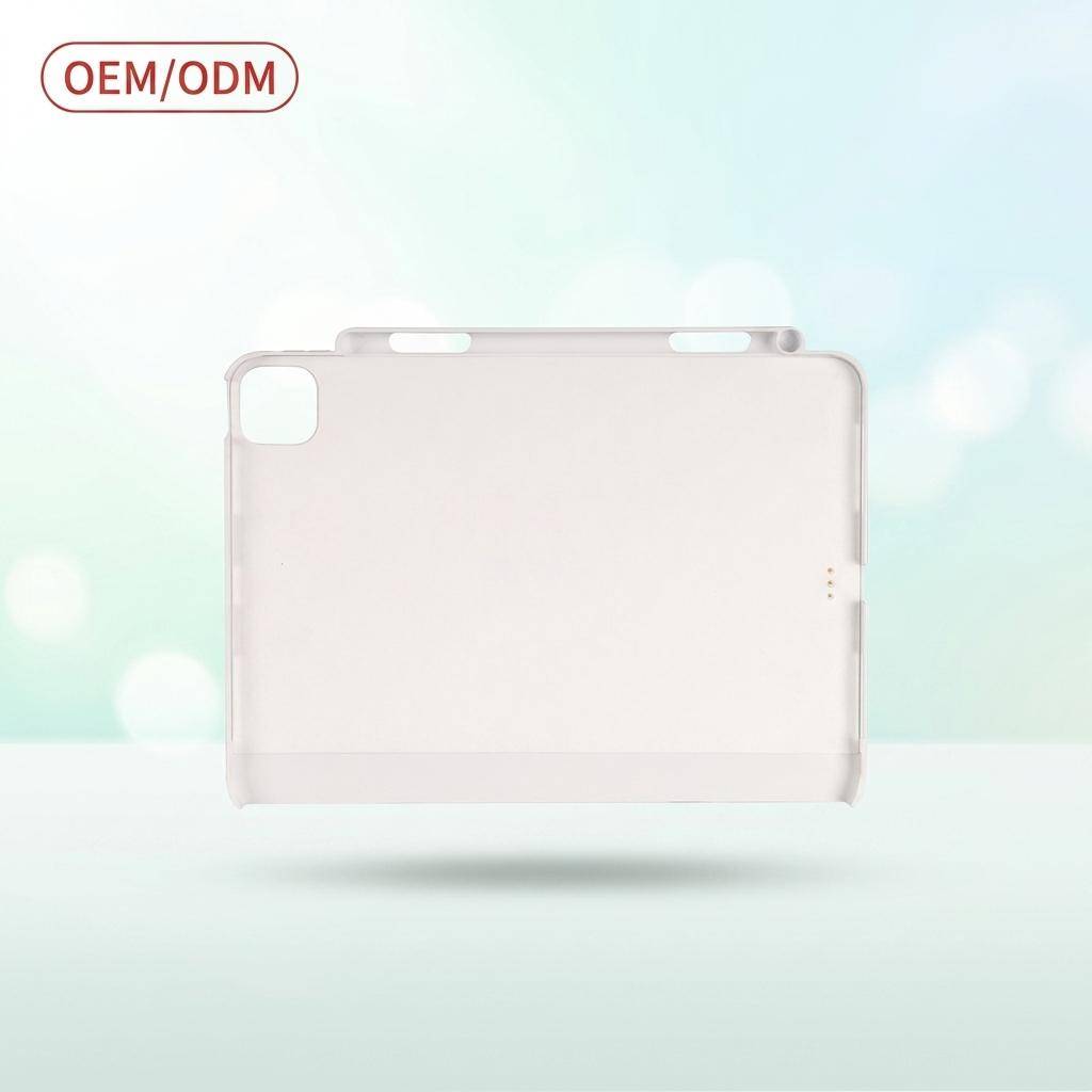 CoverBuddy iPad-fodral Smart tangentbordsfodral med plats för penna för iPad Air 10,9'' & Pro 11'' ABS-material Kompatibel med Magic Keyboard vit